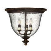 Rockford 3 Light Flush Mount