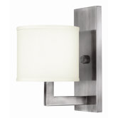 Hampton Wall Sconce in Antique Nickel