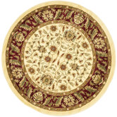 Lyndhurst Cream/Red Rug