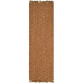 Natural Fiber Rust Rug