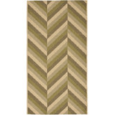 Courtyard Cream/Green Rug
