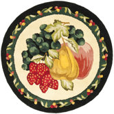 Fruit Tray Novelty Rug
