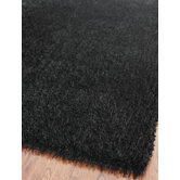 Paris Shag Black Rug