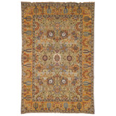 Old World Light Green/Gold Rug