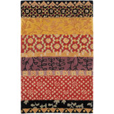 Rodeo Drive Rust/Gold Rug