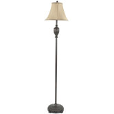 Round Bell Floor Lamp