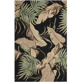 Blossom Black/Multi Floral Rug