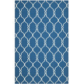 Dhurries Dark Blue Rug