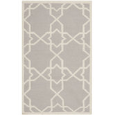 Dhurries Grey/Ivory Rug