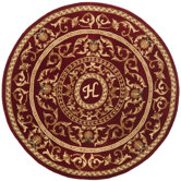 Naples Burgundy H Rug