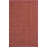 Natural Fiber Rust Rug