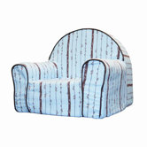 My First Chair in Green Stripe