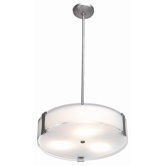 Tara 3 Light Convertible Drum Pendant
