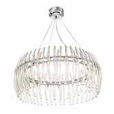 Perseus 21 Light Crystal Chandelier in Chrome