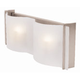 Mercury  Vanity Light in Brushed Steel