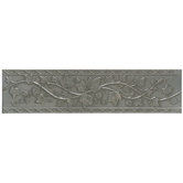 Accent Statements Metal 3" x 12" English Ivy Decorative Border in Vintage Pewter