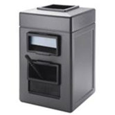 25 Gallon Square Waste and Wipe Service Center