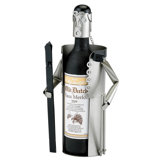 Downhill Skier Wine Bottle Buddy