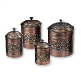 Antique Heritage Canister (Set of 4)
