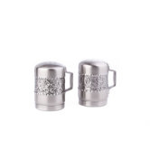 Victoria Embossed Stovetop Salt and Pepper Set