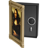 Wall Mount Picture Frame Safe with Key