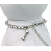 Unity� Pet Necklace in Clear Crystals