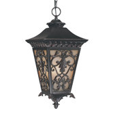 Bientina Outdoor Hanging Lantern in Slate