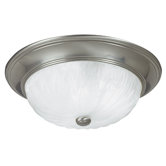 13" 2 Light Flush Mount