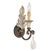 St. Laurence  Wall Sconce in New Tortoise Shell
