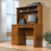 Harvest Mill Computer Desk with Hutch
