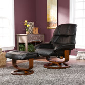 Dawn Ergonomic Recliner and Ottoman