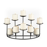 Pocatello Ten Candle Candelabra Set