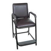Deluxe Hip High Chair with Comfortable Padded Seat