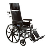Viper Plus Lightweight Reclining Wheelchair in Black