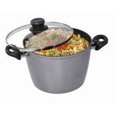 Antihaft-Kochtopf extra hoch "Pasta" aus Aluminium