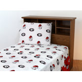 Georgia Printed Sheet Set in White