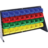 Large Bench Rack with Bins (Complete Package)