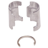 Aluminum Split Sleeves for Q-Stor Wire Shelving