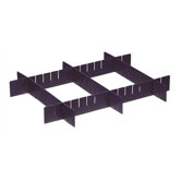 Conductive Dividable Grid Storage Container Short Dividers for DG93060CO