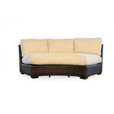 Contempo Curved Sectional Sofa with Cushions