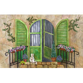 44 x 67cm Fu&szlig;matte "Gallery" Terazzo