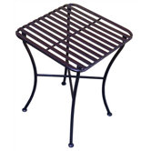 Folding Iron Square Side Table