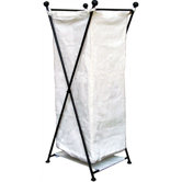 Laundry Hamper w/Canvas Liner