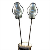 Table/Garden Stake w/ Love Torch (Set of 2)