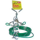 Cider Mill Spiral Stake with Tie Out