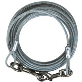 Aspen Pet Tie-out Cable For Larger Dogs in Red