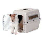 Vari-Kennel Portable Small Dog Crate in Tan