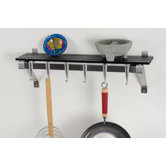 Wall Mount Pot Rack