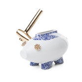 Delft Blue Killing of the Piggy Bank