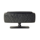 Naval Brass Vase in Black